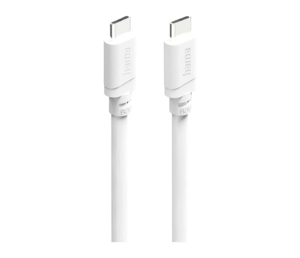 Hama Kabel ładujacy/data USB-C 60W 2m biały - 1580626 - zdjęcie 2